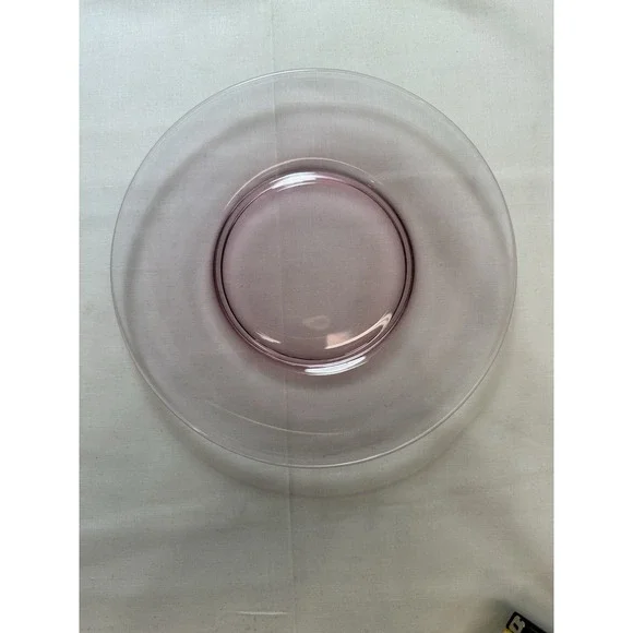 Tiffin Franciscan Wistaria Pink Luncheon 8 1/8 in Plates, Set of Four Plates - Picture 6 of 8